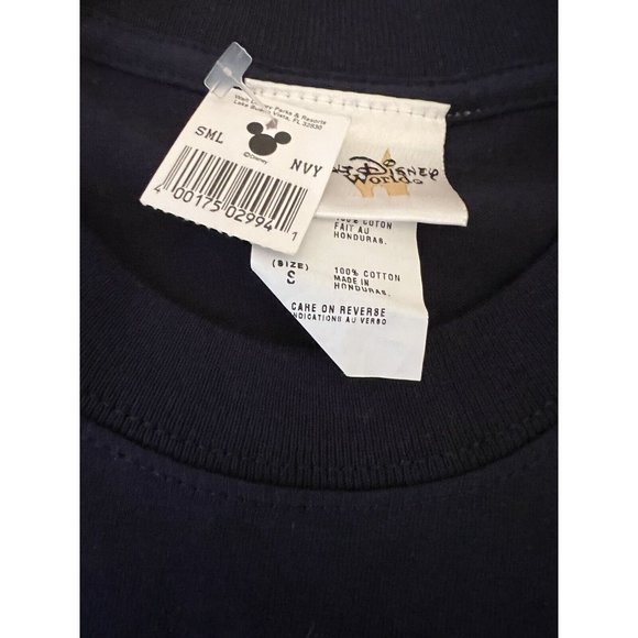 New With Tags Disney Grumpy "I'm with Dopey" Tee Shirt Sz S Walt Disney World - Picture 4 of 8